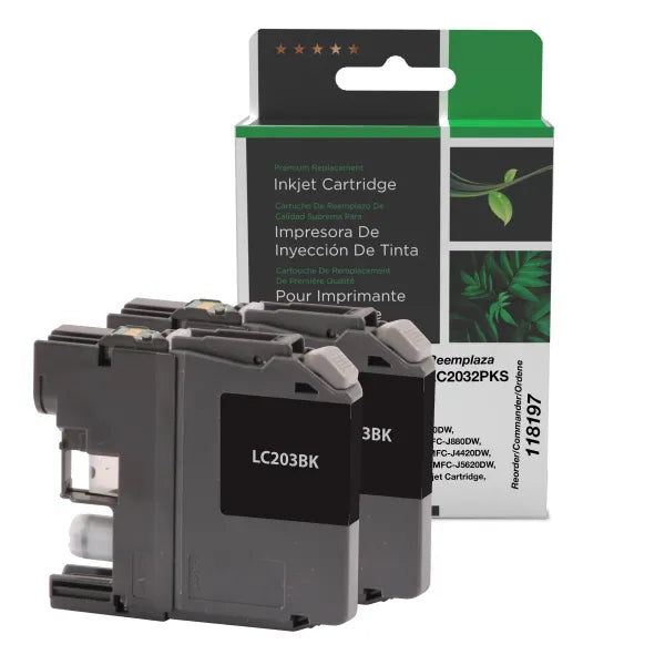 Remanufactured LC203XL Inkjet Cartridge