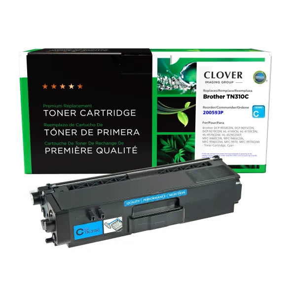 Remanufactured TN310C Toner Cartridge