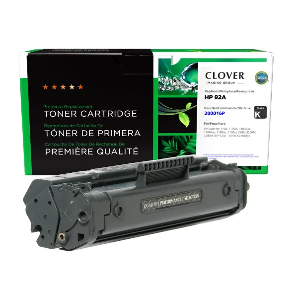 Remanufactured C4092A Toner Cartridge