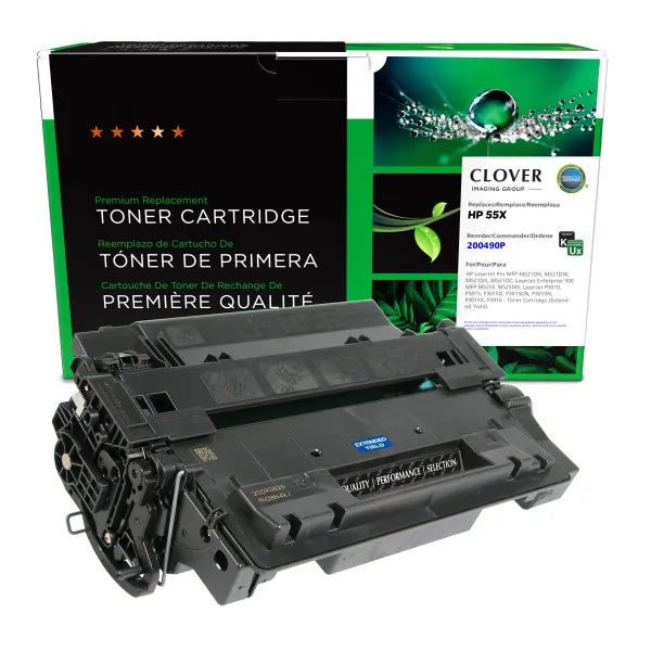 Remanufactured CE255X(J) Toner Cartridge