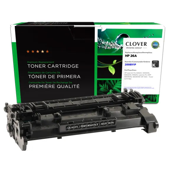 Remanufactured HP 26A Toner Cartridge