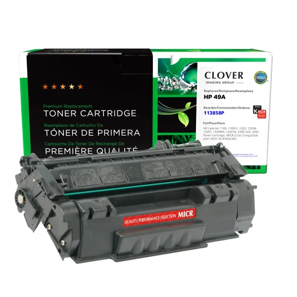 Remanufactured Q5949A(M) MICR Cartridge