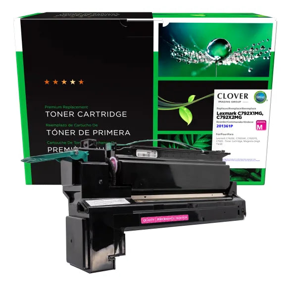 Remanufactured C792X1MG Toner Cartridge