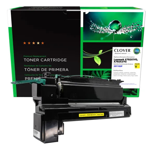 Remanufactured X792X1YG Toner Cartridge