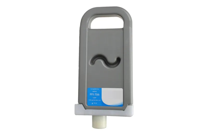 Remanufactured PFI-706C WF Ink Cartridge
