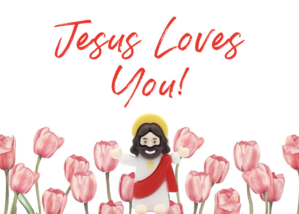 Little Jesus Figurine & Card small gift