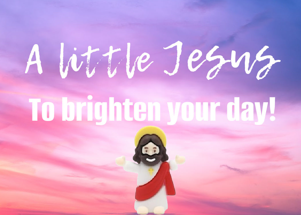 Little Jesus Figurine & Card small gift