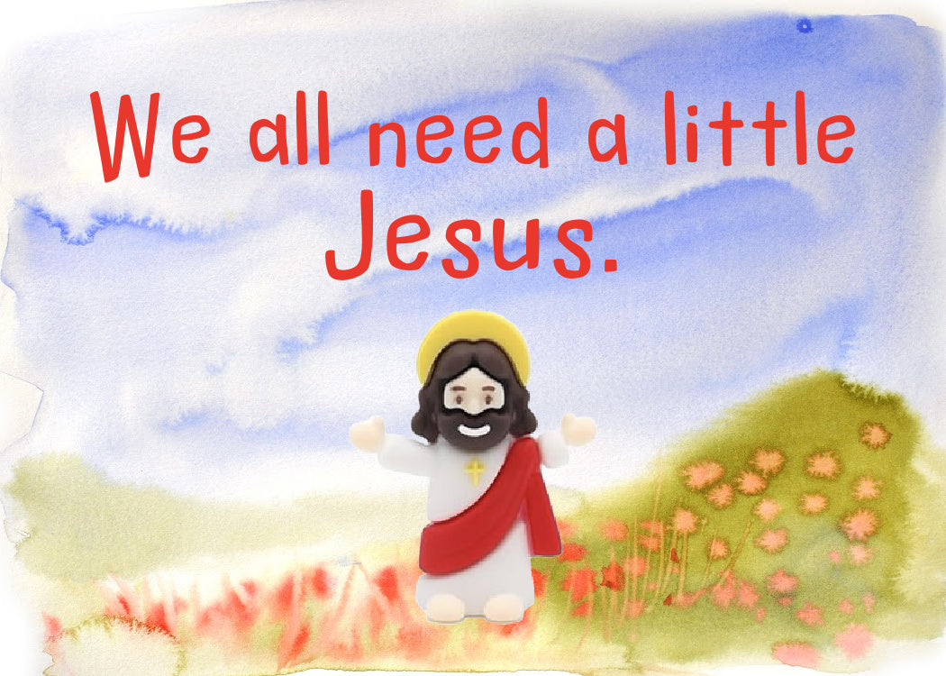 Little Jesus Figurine & Card small gift
