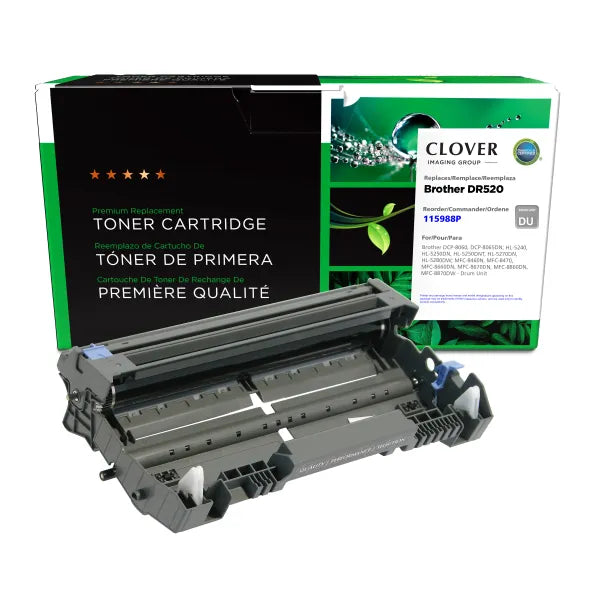 Remanufactured DR520 Drum Unit