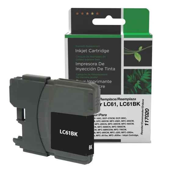 Remanufactured LC61 Inkjet Cartridge