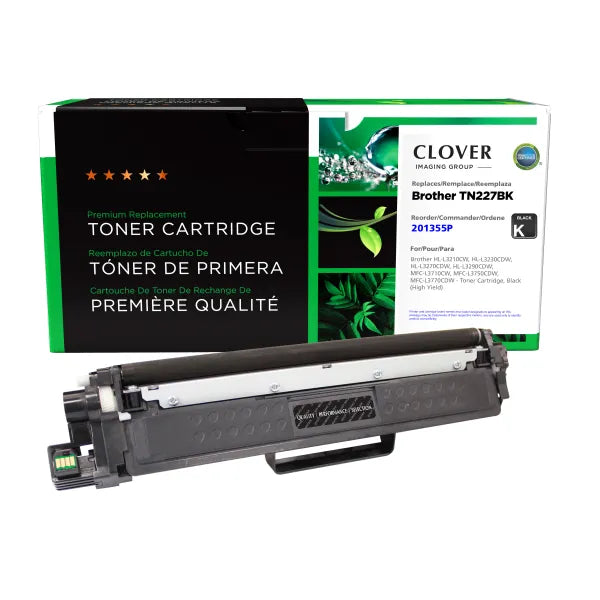 Remanufactured TN227BK Toner Cartridge