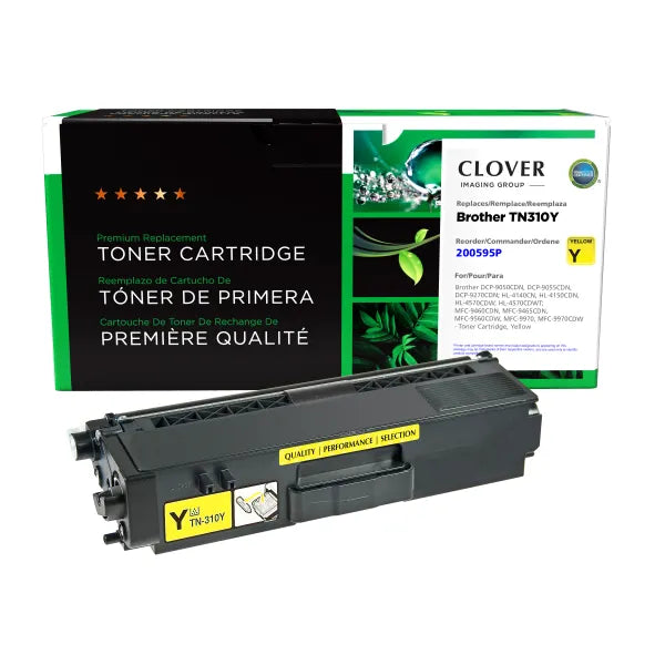 Remanufactured TN310Y Toner Cartridge