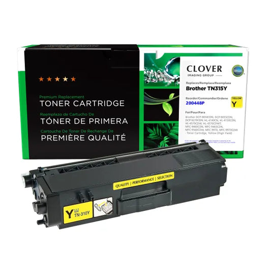 Remanufactured TN315Y Toner Cartridge