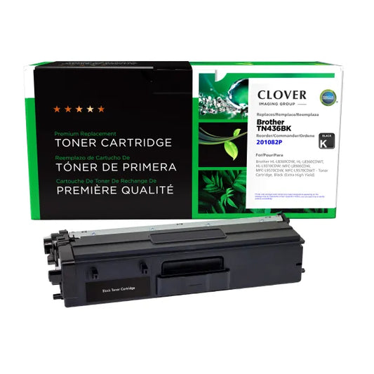 Remanufactured TN436BK Toner Cartridge