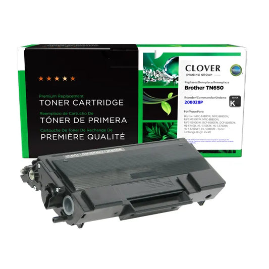 Remanufactured TN650 Toner Cartridge