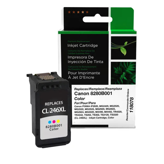 Remanufactured CL-246XL Inkjet Cartridge