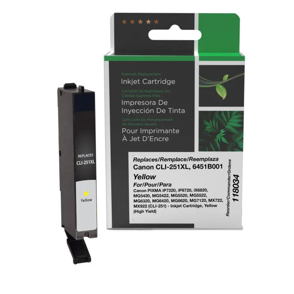 Remanufactured 6451B001 Inkjet Cartridge