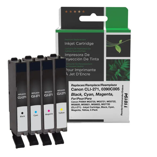 Remanufactured CLI-271 Inkjet Cartridge