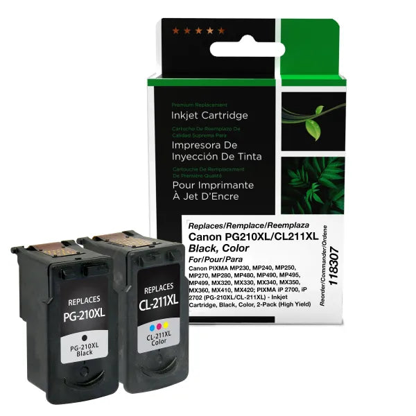 Reman HY PG-210XL/CL-211XL Ink 2PK