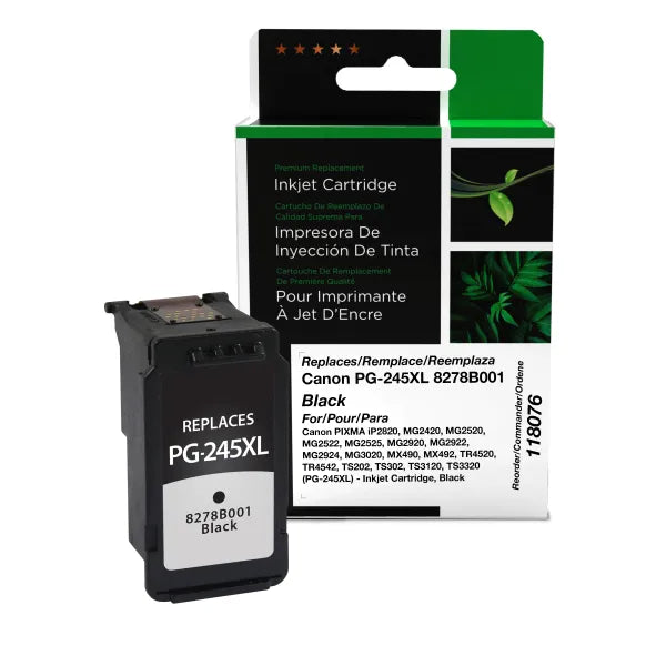 Remanufactured  PG-245XL Ink Cartridge