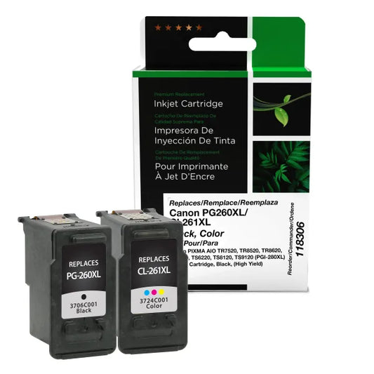 Reman HY Canon PG-260XL/CL-261XL Ink 2PK