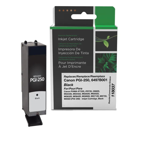Remanufactured PGI-250 Inkjet Cartridge