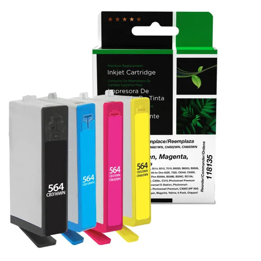 Remanufactured HP 564 Inkjet Cartridge