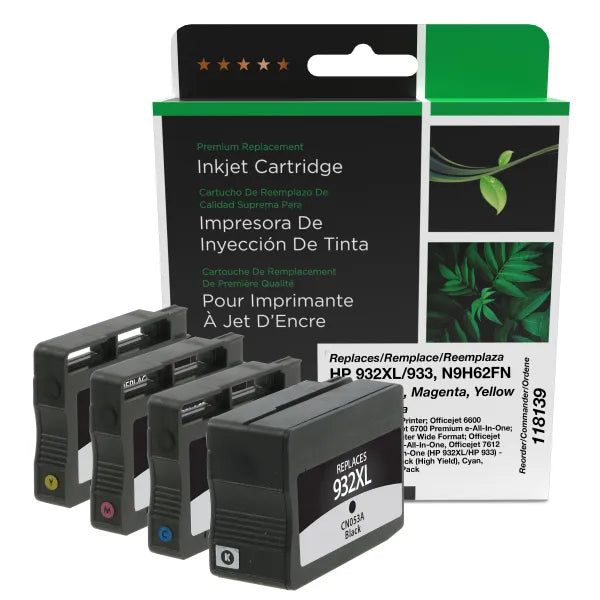 Remanufactured HP 932XL/933 Ink CTRDG