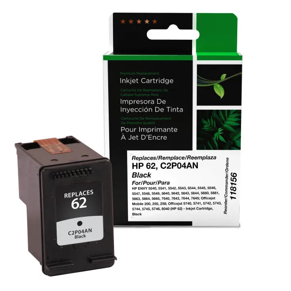 Remanufactured 62 Inkjet Cartridge