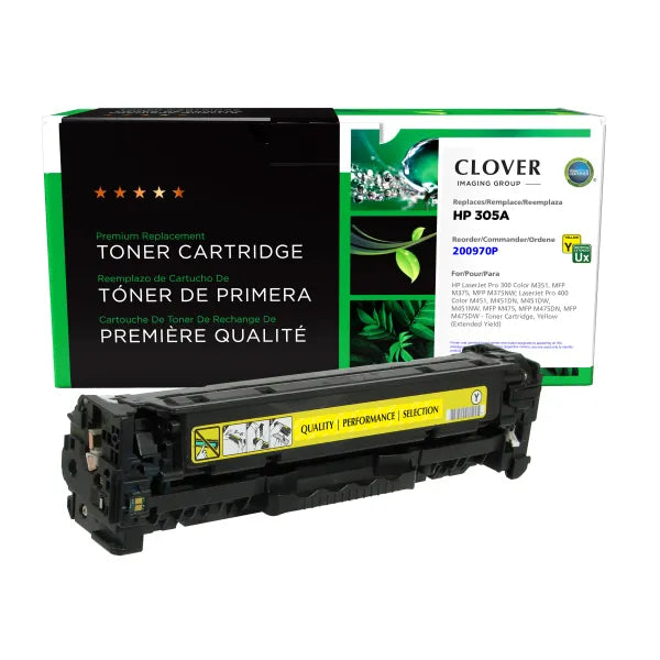 Reman CE412A(J) EHY Toner Cartridge