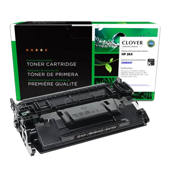 Remanufactured HP 26X Toner Cartridge