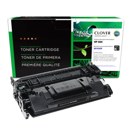 Reman HP CF258X, 58X Toner Cartridge