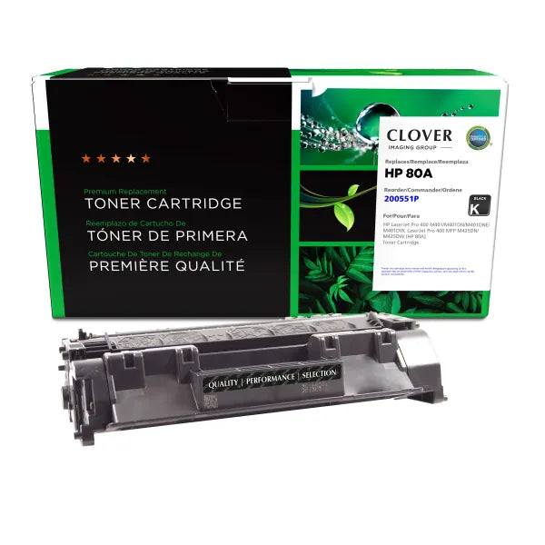 Remanufactured HP 80A Toner Cartridge