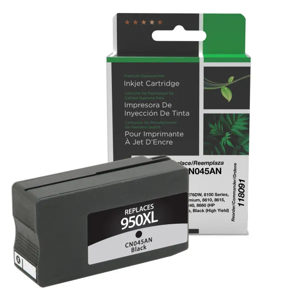 Remanufactured HP 950XL Inkjet Cartridge