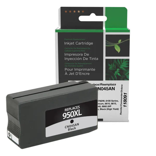 Remanufactured HP 950XL Inkjet Cartridge
