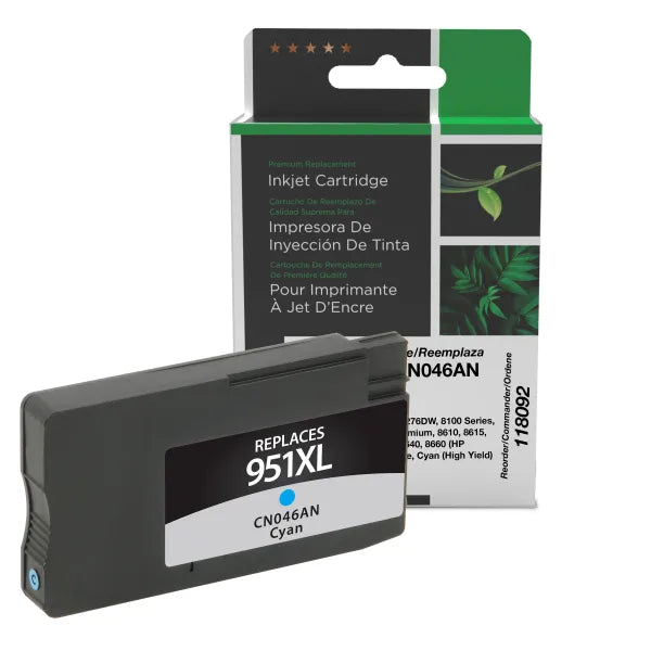 Remanufactured HP 951XL Inkjet Cartridge