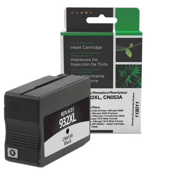 Remanufactured HP 932XL Inkjet Cartridge