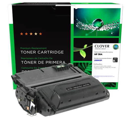 Remanufactured HP 38A Toner Cartridge