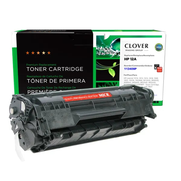 Remanufactured Q2612A(M) MICR Cartridge