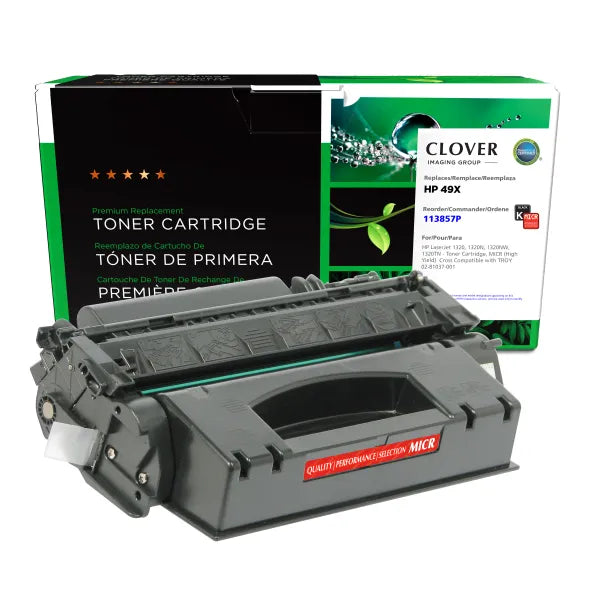 Remanufactured Q5949X(M) MICR Cartridge