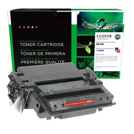 Remanufactured Q7551X(M) MICR Cartridge