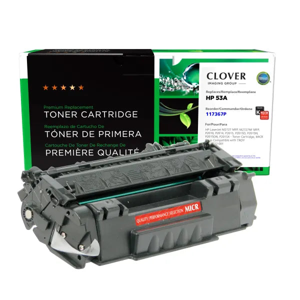 Remanufactured Q7553A(M) MICR Cartridge