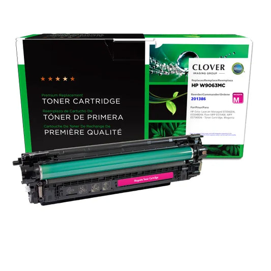 Remanufactured W9063MC Toner Cartridge