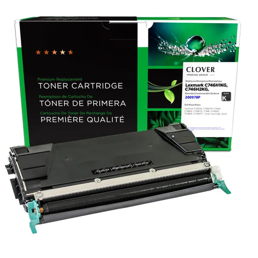 Remanufactured C746H1KG Toner Cartridge