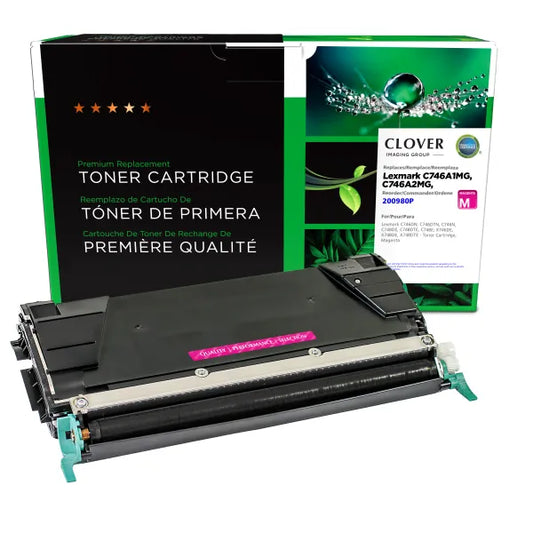 Remanufactured C746A1MG Toner Cartridge