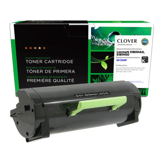 Remanufactured 51B1H00 Toner Cartridge