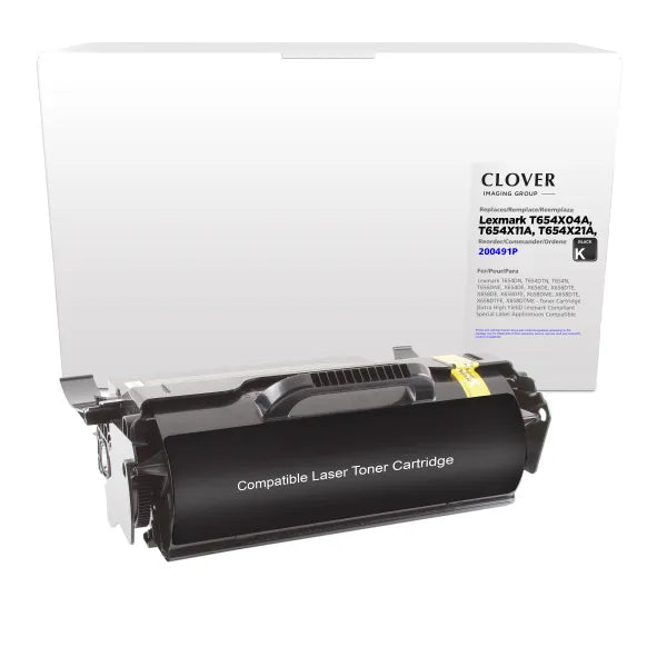 Remanufactured X654X04A Toner Cartridge