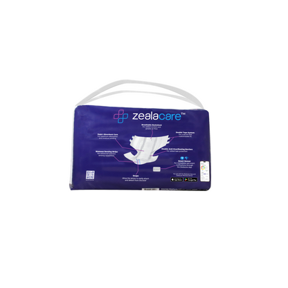 SMART Adult Size Briefs - Incontinence Briefs by Zealacare (Sensor Sold Separately)
